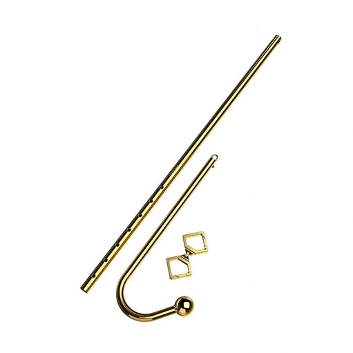 Anal Hooks Adjustable 3867 LOCKINK Anal Hook AllNight Golden Set 1009